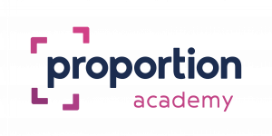 Rétine du logo de l'académie des proportions